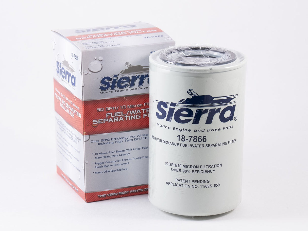 Sierra 7866 Fuel Water Separating Filter - Replaces Yamaha MAR-FUELF-IL-TR
