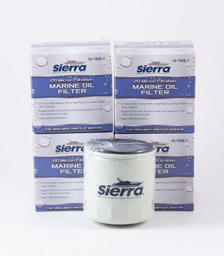 Sierra 79061 Oil Filter - Replaces Yamaha 69J-13440-03-00 - 4 Pack
