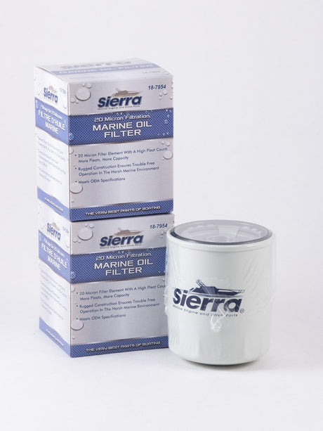 Sierra 7954 Oil Filter - Replaces Yamaha N26-13440-02-00 - 2 Pack