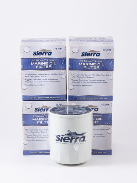 Sierra 7954 Oil Filter - Replaces Yamaha N26-13440-02-00 - 4 Pack
