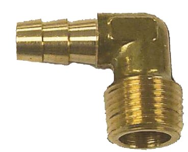 Sierra - Fuel Connector - Johnson/Evinrude - 90 Degree Elbow - 3/8" - 8072