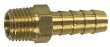 Sierra - Brass Hose Barb - Johnson/Evinrude - Male - 1/4" - 8074