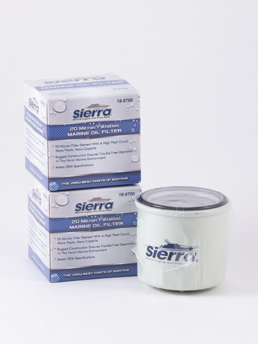 Sierra 8700 Oil Filter - Replaces Yamaha 5GH-13440-60-00 - 2 Pack