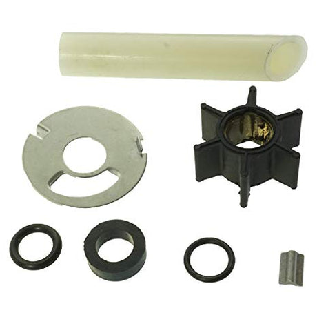 Mercury 47-89981T1 Outboard Water Impeller Repair Kit - Fits Mercury/Mariner 4 HP - Model 75 when impeller ID measures .456"