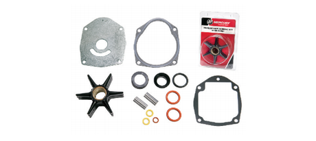 Mercury Mercruiser - Water Impeller Repair Kit - Fits Various Engines and Drives, See Description for Applications - 47-8M0100527