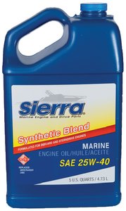 Sierra - Oil-25W40 FCW Synthetic Blend I/O Oil, 55 Gal Drum - 94407