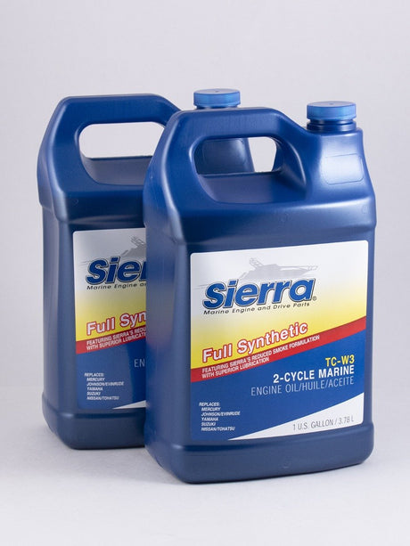 Sierra - Full Synthetic TC-W3 2 Stroke Outboard Engine Oil - Gallon - 2 Pack - 95403