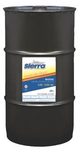 Sierra - 10W40 FCW 4-Cycle Outboard Synthetic Blend Oil - 55 Gallon Drum - 95517