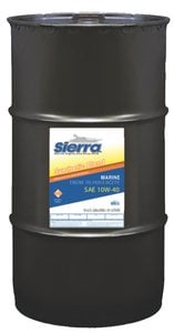 Sierra - 25W50 FCW 4-Cycle Outboard Synthetic Blend Oil - 16 Gallon Drum - 95526