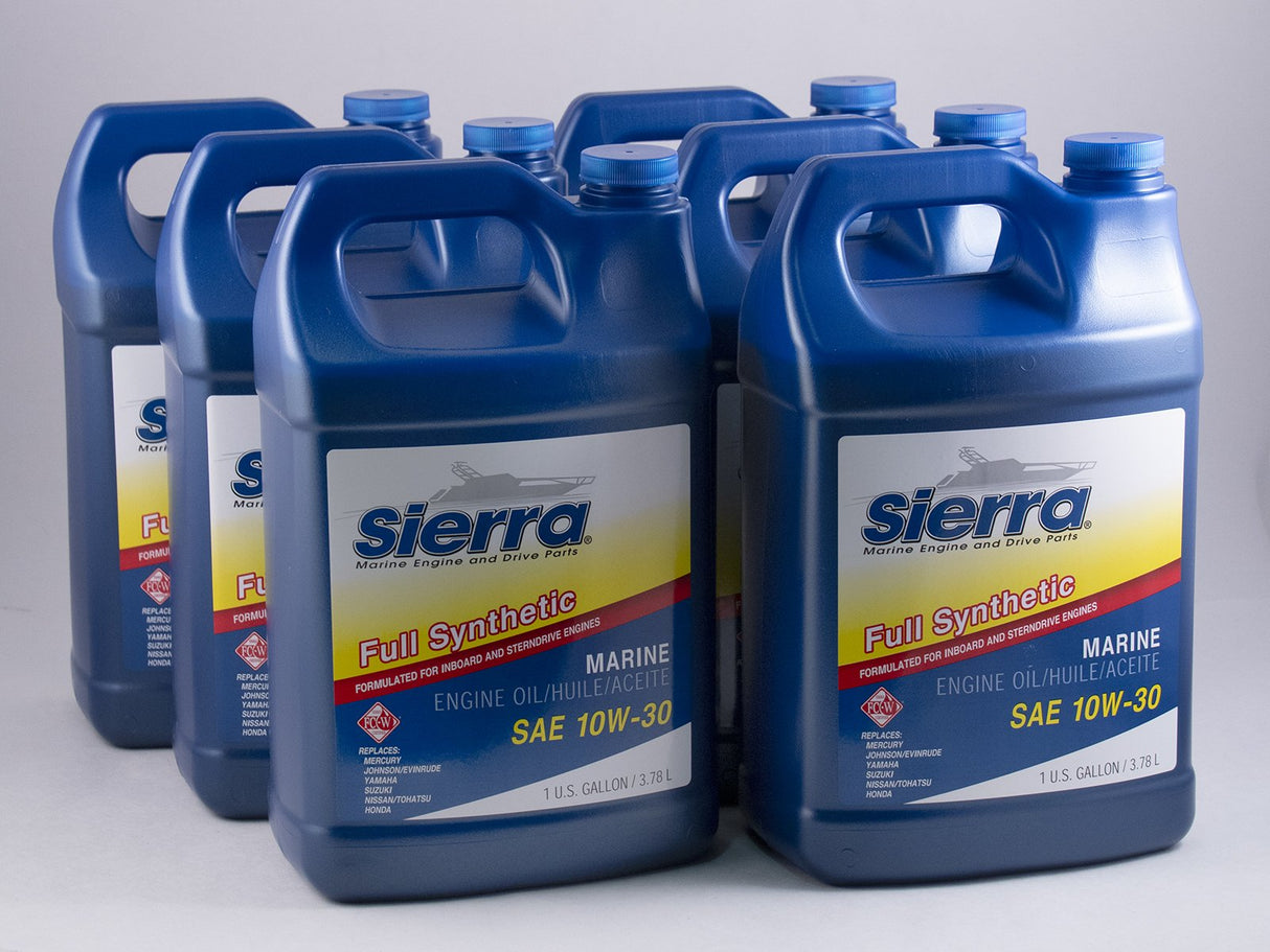 Sierra - 10W-30 FC-W Synthetic 4 Stroke Engine Oil - Gallon - 6 Pack - 96903