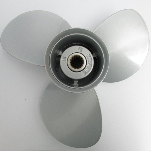 Mercury - Black Max Aluminum Propeller - 3-Blade - 40-60 HP Bigfoot / Command Thrust FourStroke engines with 4.25" gearcase only (all years) - 14 Dia. - 9 Pitch - 48-854340A33