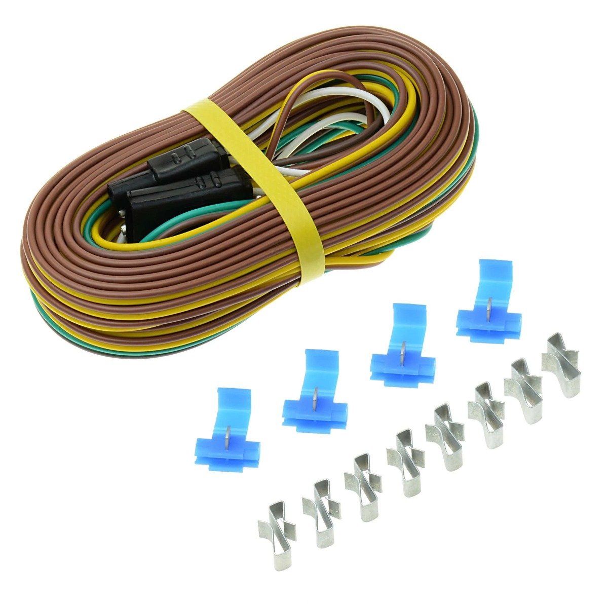 Boating Essentials - 4 Way 25 FT Trailer Wiring Harness - BE-TR-59372-DP