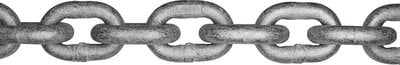 Titan Marine Chain - Grade 30 Proof Coil Hot Dip Galvanized Chain, 3/8" x 63' Pail - 10312740