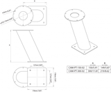 Scanstrut - Camera PowerTower f/FLIR M100/M200 - 6" - CAM-PT-150-02