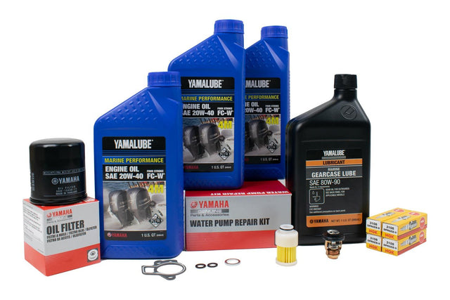 Yamaha T60TLD 300 Hour Service Maintenance Kit - Yamalube 20W-40 - 2005