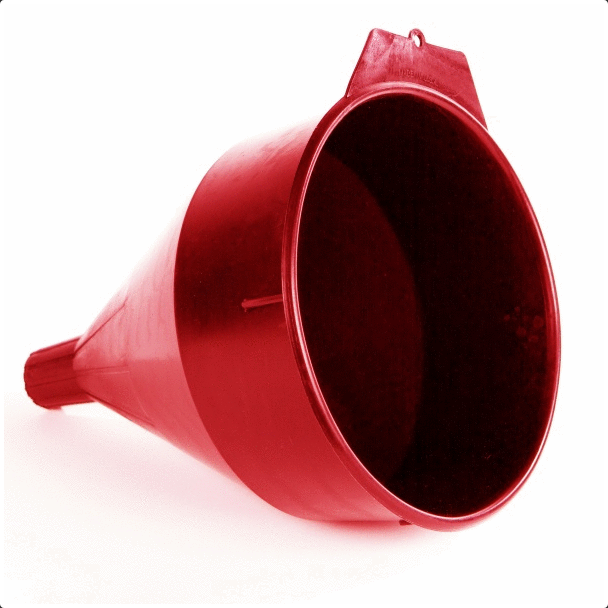 Wirthco - Red Safety Funnel - 6 Quart - 32006