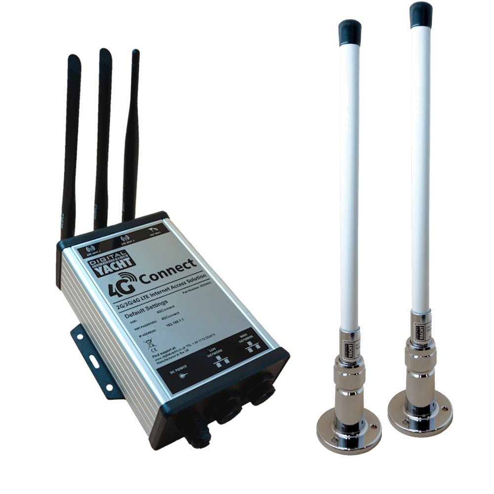 Digital Yacht - 4G Connect Pro 2G/3G/4G Dual Antenna - ZDIG4GCPRO-US