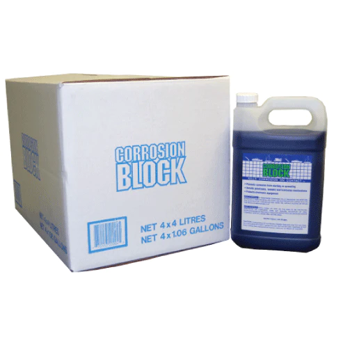 Corrosion Block - Liquid 4-Liter Refill - Non-Hazmat, Non-Flammable  Non-Toxic - 20004