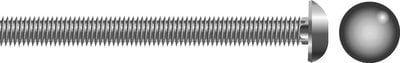 Seachoice - Carriage Bolt, 1/4"-20 X 1" - 00113