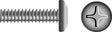 Seachoice - Phillips Machine Pan Head Screw. 6-32 X 3/8" - 00436