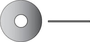 Seachoice - Stainless Fender Washer - 5/16", Od 1-1/2 - 00987