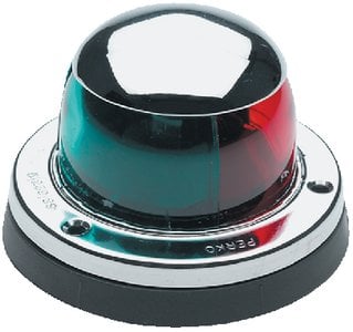 Sea Choice - Chrome Plated Brass Bi-Color Bow Light - 05031 – PartsVu