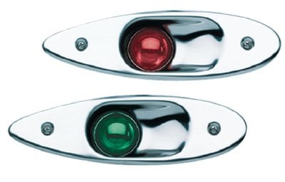 Sea Choice - Flush Mount Stainless Steel Sidelights (Sold as Pair) - 05151