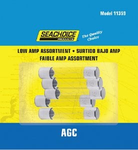 Seachoice - Low Amp Agc Glass Fuse Assortment - 11359