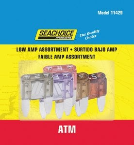 Seachoice - Low Amp Atm Glass Fuse Assortment - 11429