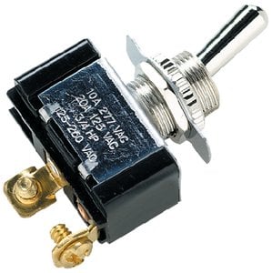 Seachoice - 2 Position Toggle Switch With 2 Screw Terminals Off/on - 12101