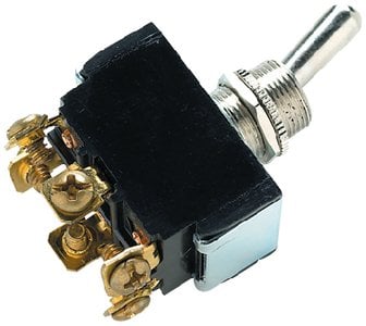 Seachoice - 2 Position Toggle Switch With 6 Screw Terminals On/on - 12131