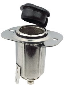 Sea Choice - 12V 304 Stainless Steel Power Socket - 15131