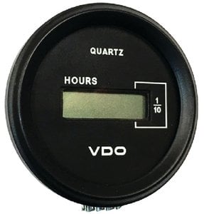 Seachoice - Digital Hourmeter, Black & Black - 15271