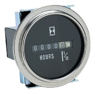 Seachoice - Hour Meter With Stainless Steel Bezel - 15301