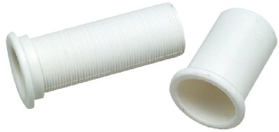 Sea Choice - Plastic Splashwell Drain Tube - Adjusts from 2" to 41/2" and Fits 11/4" Opening - 19131