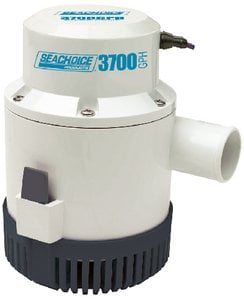 Sea Choice - 12V Submersible Bilge Pump 3700 GPH With 11/2" Ports - 19321