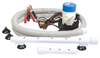 Sea Choice - 12V Aeration/Pump System 360 GPH With 3/4" Outlet - 19481