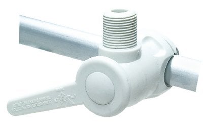 Sea Choice - Nylon Antenna Rail Mount - White - 19561