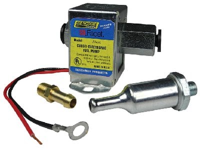 Seachoice - 12v Cube Electronic Fuel Pump Kit Includes 74 Micron Filter - 20321