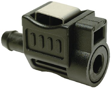 Sea Choice - Deluxe Fuel Connector For Honda - Hi-Impact Nylon - Female Hose Fitting - 3/8" Barb - 20441