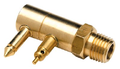 Seachoice - Fuel Connector For OMC (Johnson/Evinrude) - Brass - Male Tank Fitting - 1/4" Npt - 20501