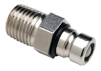 Seachoice - Deluxe Fuel Connector For Chrysler/Force - Chrome Plated Brass - Male Tank Fitting - 1/4" Npt - 20691