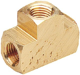 Sea Choice - Female Brass Tee Fitting - 1/4" NPT - 20891