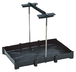 Seachoice - Battery Tray With Stainless Steel Hold Down Rods - Series 29 - 22071