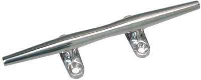 Seachoice - Stainless Steel Hollow Base Cleat - 6" L x 1-1/4" H - 30251