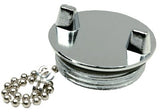 Sea Choice - Chrome Plated Zamak Replacement Cap For Deck Fill 32041 - 32521