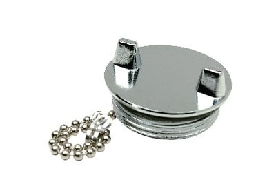 Sea Choice - Chrome Plated Zamak Replacement Cap For Deck Fill 32041 - 32521