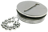 Sea Choice - Stainless Steel Replacement Cap For Deck Fill 32251, 32261, 32271 or 32281 - 32551