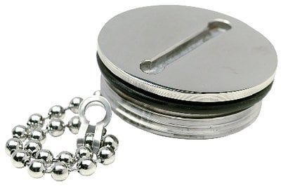 Sea Choice - Stainless Steel Replacement Cap For Deck Fill 32251, 32261, 32271 or 32281 - 32551