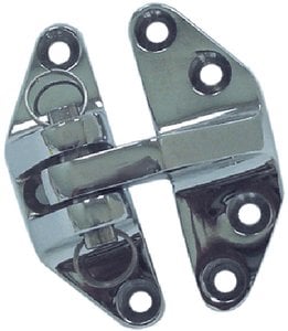 Sea Choice - Chrome Plated Brass Hatch Hinge - 35101